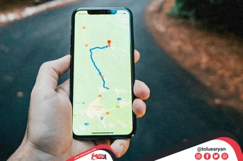 ارسال لوکیشن بدون اینترنت
